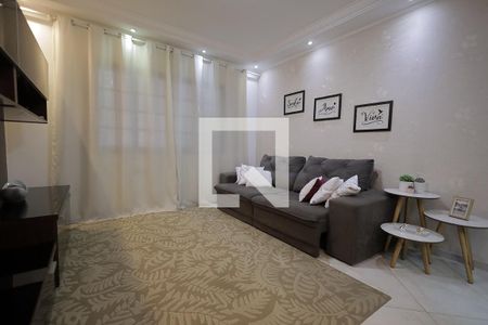 Sala de casa à venda com 4 quartos, 239m² em Parque Sao Vicente, Santo André