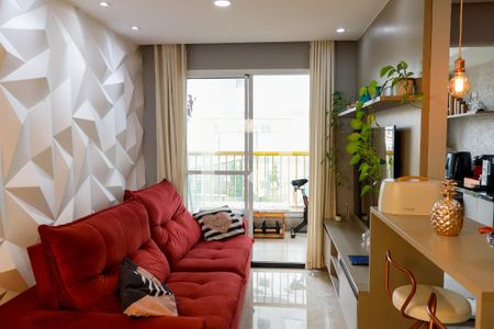 sala de apartamento à venda com 2 quartos, 56m² em Vila Osasco, Osasco