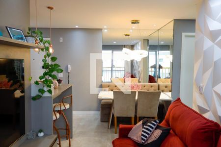sala de apartamento à venda com 2 quartos, 56m² em Vila Osasco, Osasco