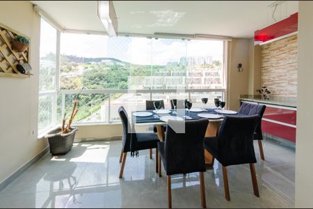 Sala de apartamento para alugar com 3 quartos, 83m² em Buritis, Belo Horizonte