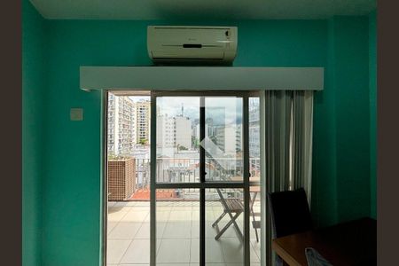 Varanda da sala de apartamento para alugar com 2 quartos, 79m² em Botafogo, Rio de Janeiro