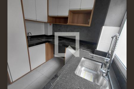Sala/cozinha de apartamento para alugar com 1 quarto, 42m² em Vila Sao Paulo, Mogi das Cruzes