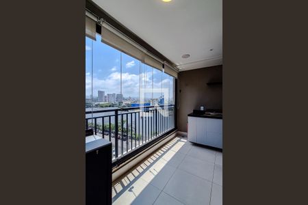 Varanda da Sala de apartamento para alugar com 2 quartos, 61m² em Água Branca, São Paulo