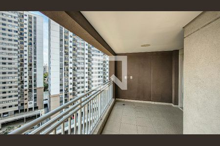 Varanda da Sala de apartamento para alugar com 2 quartos, 65m² em Jardim Umuarama, São Paulo