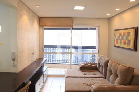 Sala de apartamento para alugar com 2 quartos, 70m² em Jardim Goiás, Goiânia