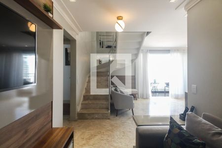 Sala  de apartamento à venda com 3 quartos, 154m² em Vila Gomes Cardim, São Paulo