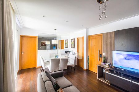 Sala  de apartamento à venda com 3 quartos, 123m² em Alphaville, Santana de Parnaíba