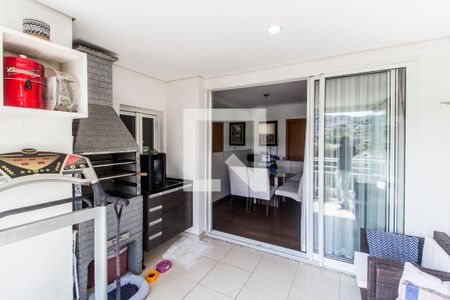 Varanda gourmet de apartamento à venda com 3 quartos, 123m² em Alphaville, Santana de Parnaíba