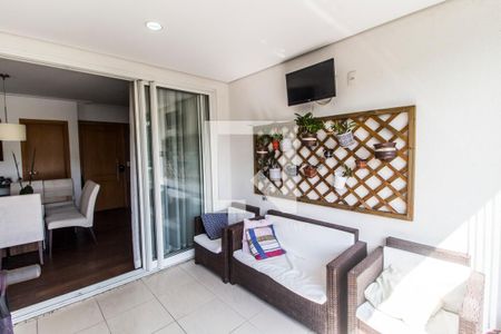 Varanda gourmet de apartamento à venda com 3 quartos, 123m² em Alphaville, Santana de Parnaíba