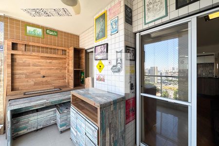 Sacada de apartamento à venda com 3 quartos, 102m² em Baeta Neves, São Bernardo do Campo