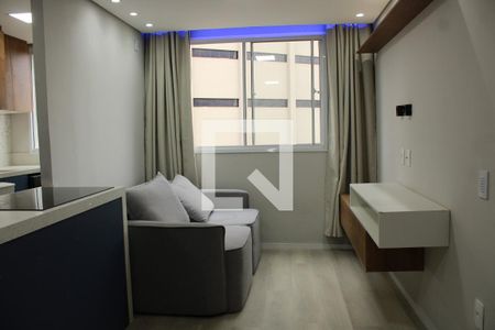 Sala de apartamento para alugar com 1 quarto, 36m² em Liberdade, São Paulo