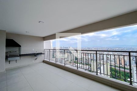 Varanda da Sala de apartamento à venda com 3 quartos, 111m² em Brás, São Paulo