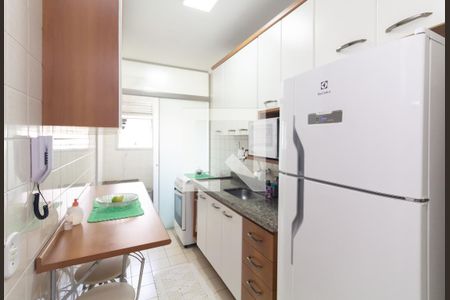 Cozinha e Área de Serviço de apartamento à venda com 2 quartos, 48m² em Vila Carmosina, São Paulo