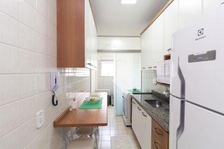 Cozinha e Área de Serviço de apartamento à venda com 2 quartos, 48m² em Vila Carmosina, São Paulo