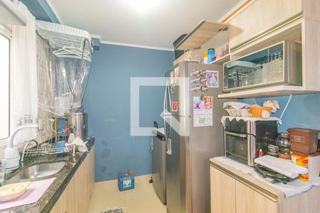 Cozinha e Área de Serviço de apartamento à venda com 2 quartos, 40m² em Estância Velha, Canoas