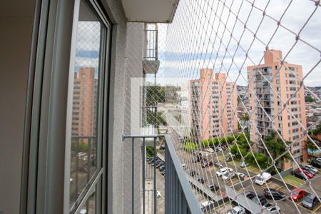 Varanda da Sala de apartamento para alugar com 2 quartos, 47m² em Vila Santa Luzia, Diadema