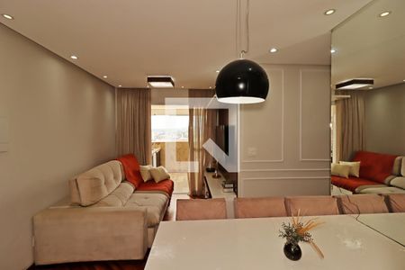 Sala de apartamento à venda com 2 quartos, 52m² em Vila Humaita, Santo André