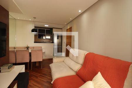 Sala de apartamento à venda com 2 quartos, 52m² em Vila Humaita, Santo André