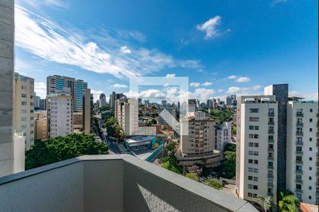 Varanda de apartamento à venda com 3 quartos, 140m² em Gutierrez, Belo Horizonte