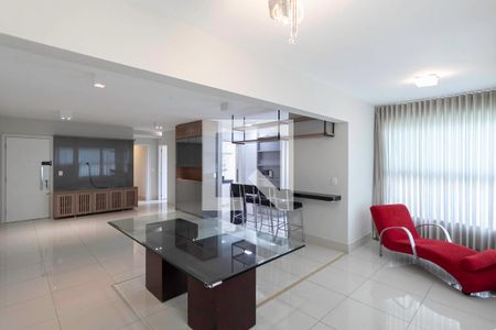 Sala de apartamento à venda com 4 quartos, 120m² em Castelo, Belo Horizonte