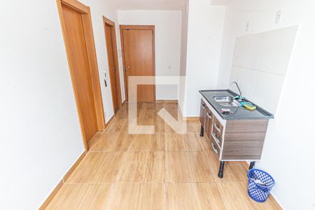 Sala/Cozinha de apartamento para alugar com 1 quarto, 25m² em Belenzinho, São Paulo