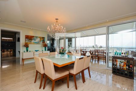 Sala de apartamento à venda com 4 quartos, 282m² em Jardim Monte Kemel, São Paulo