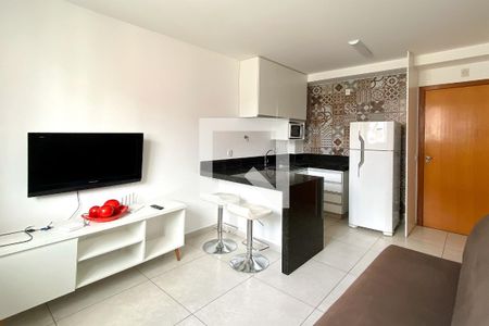 Sala de kitnet/studio para alugar com 1 quarto, 36m² em Ouro Preto, Belo Horizonte