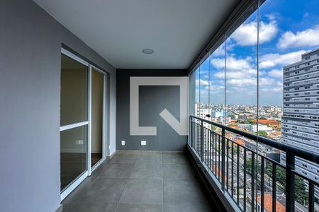 Varanda de kitnet/studio para alugar com 1 quarto, 32m² em Belenzinho, São Paulo