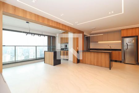 Sala de apartamento para alugar com 1 quarto, 72m² em Pinheiros, São Paulo