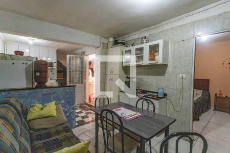 Casa 1 - sala  de casa à venda com 6 quartos, 1038m² em Pedreira, Diadema