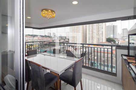 Varanda gourmet de apartamento à venda com 2 quartos, 65m² em Vila Ema, São Paulo