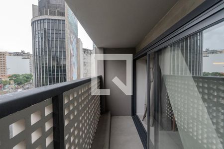 Sacada de kitnet/studio para alugar com 1 quarto, 42m² em República, São Paulo
