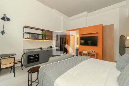 Studio de kitnet/studio para alugar com 1 quarto, 42m² em República, São Paulo