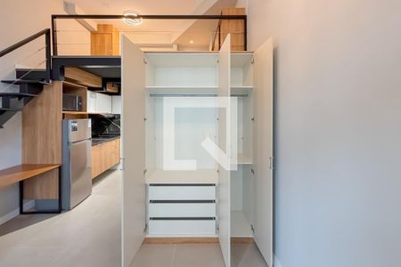 Sala - Armários de kitnet/studio para alugar com 1 quarto, 34m² em Vila Mariana, São Paulo