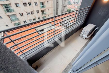 Sala - Varanda de kitnet/studio para alugar com 1 quarto, 34m² em Vila Mariana, São Paulo