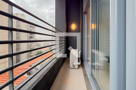 Sala - Varanda de kitnet/studio para alugar com 1 quarto, 34m² em Vila Mariana, São Paulo