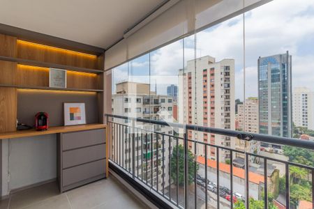 Vista/Varanda de apartamento para alugar com 1 quarto, 32m² em Pinheiros, São Paulo