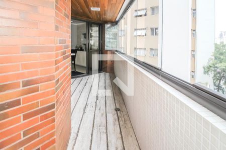 Varanda de apartamento à venda com 4 quartos, 200m² em Perdizes, São Paulo