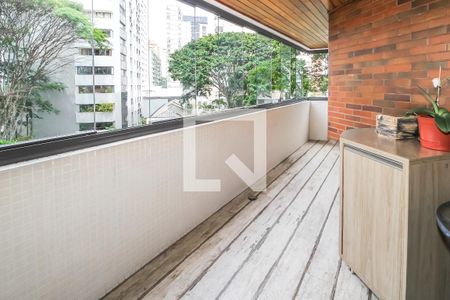 Varanda de apartamento à venda com 4 quartos, 200m² em Perdizes, São Paulo