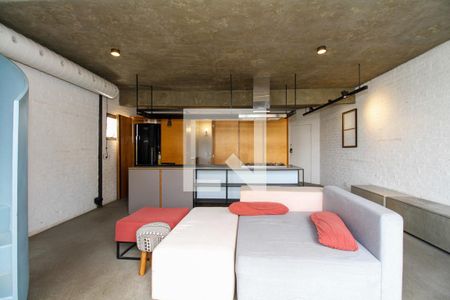 Sala e Cozinha de apartamento para alugar com 2 quartos, 100m² em Pinheiros, São Paulo