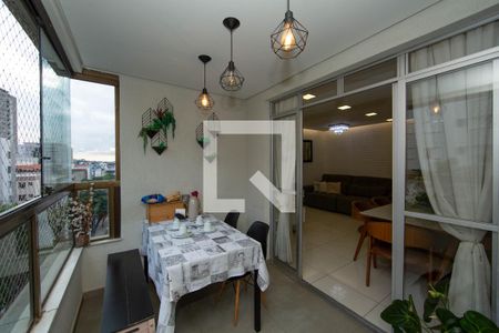 VARANDA de apartamento à venda com 3 quartos, 90m² em Buritis, Belo Horizonte
