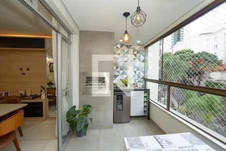 VARANDA de apartamento à venda com 3 quartos, 90m² em Buritis, Belo Horizonte