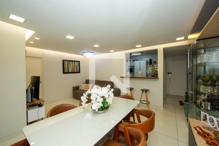 SALA de apartamento à venda com 3 quartos, 90m² em Buritis, Belo Horizonte