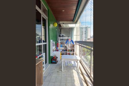 Varanda da Sala de apartamento para alugar com 3 quartos, 150m² em Icaraí, Niterói