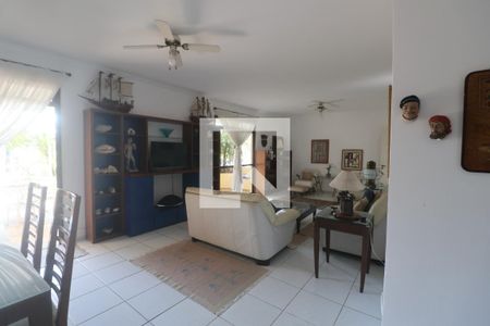 Sala de apartamento para alugar com 5 quartos, 500m² em Jardim Belmar, Guarujá