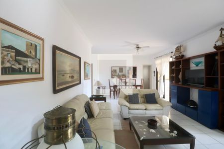 Sala de apartamento para alugar com 5 quartos, 500m² em Jardim Belmar, Guarujá