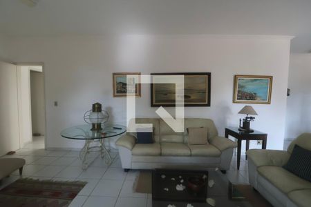 Sala de apartamento para alugar com 5 quartos, 500m² em Jardim Belmar, Guarujá