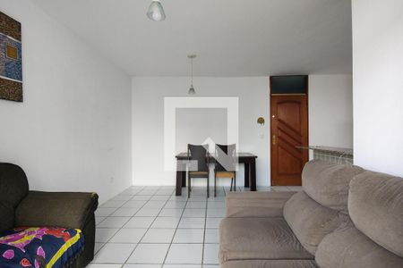 Sala de apartamento para alugar com 1 quarto, 55m² em Maracanã, Praia Grande
