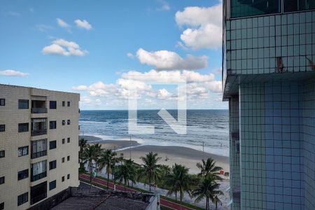 Vista da rua  de apartamento para alugar com 1 quarto, 55m² em Maracanã, Praia Grande