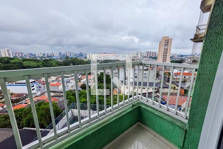 Varanda de apartamento à venda com 2 quartos, 52m² em Vila Príncipe de Gales, Santo André